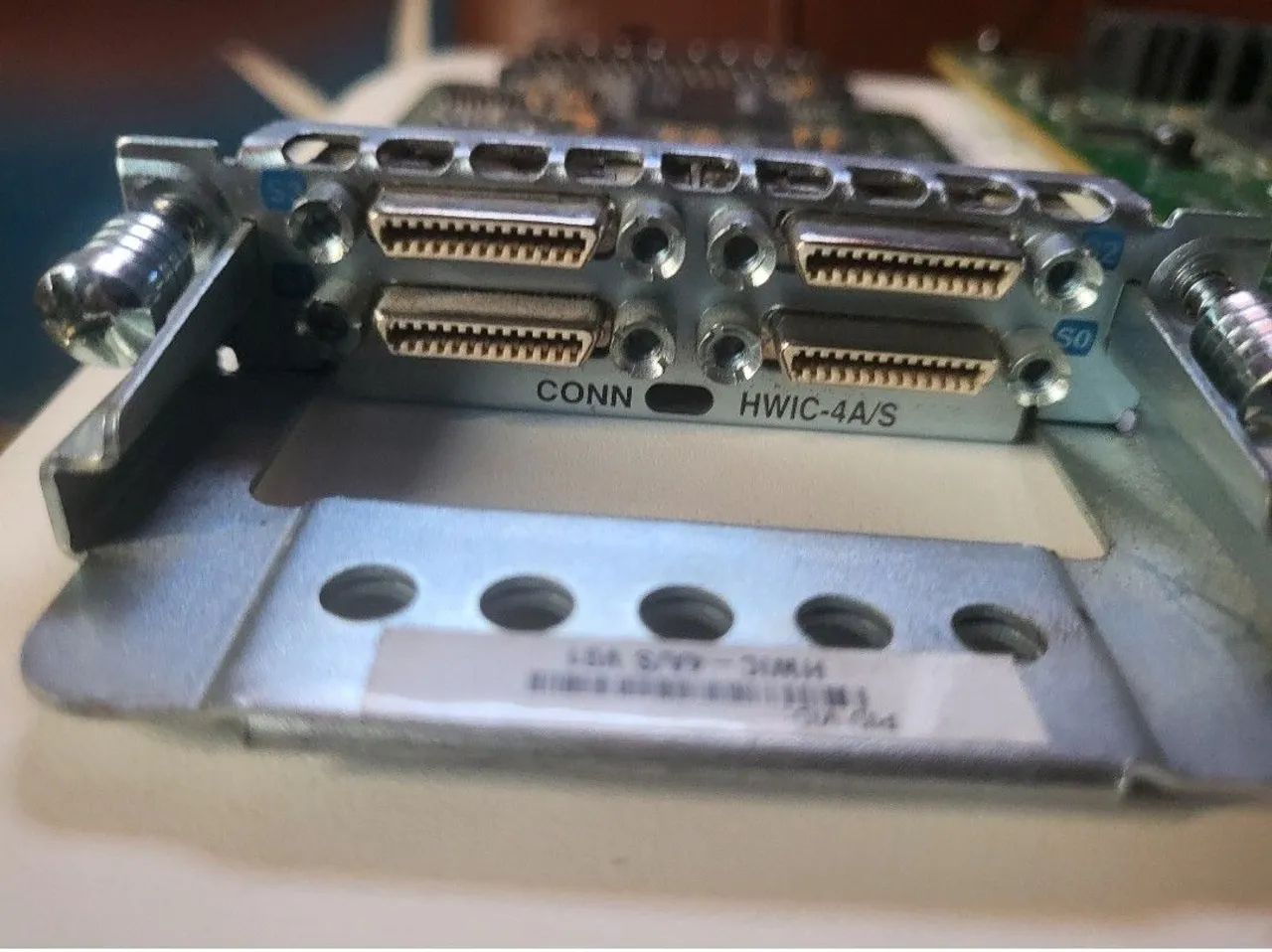 Placa Módulo Cisco HWIC-4A/S (4-Port Async/Sync Serial WAN Interface Card)