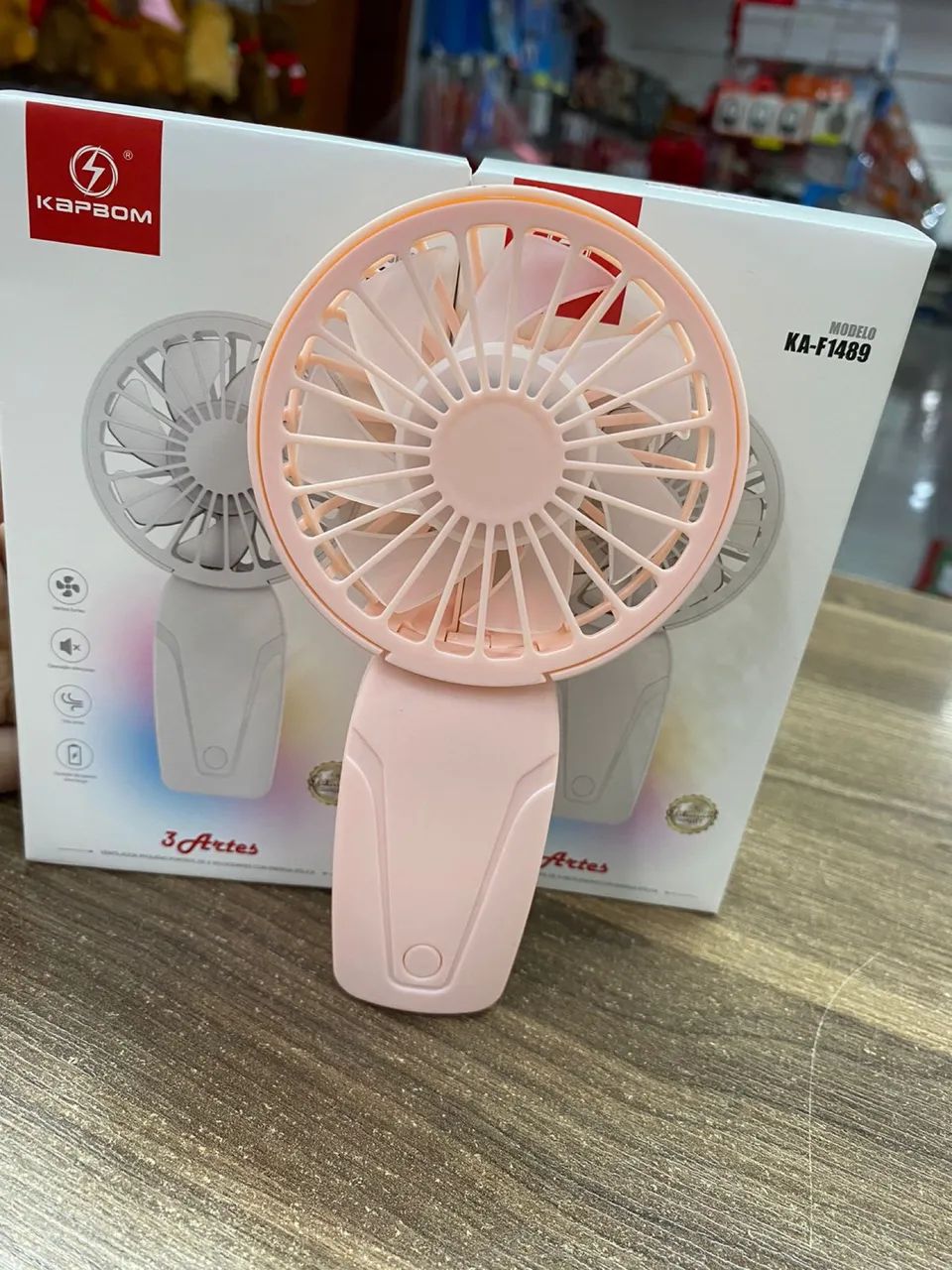 Mini Ventilador Recarregavel