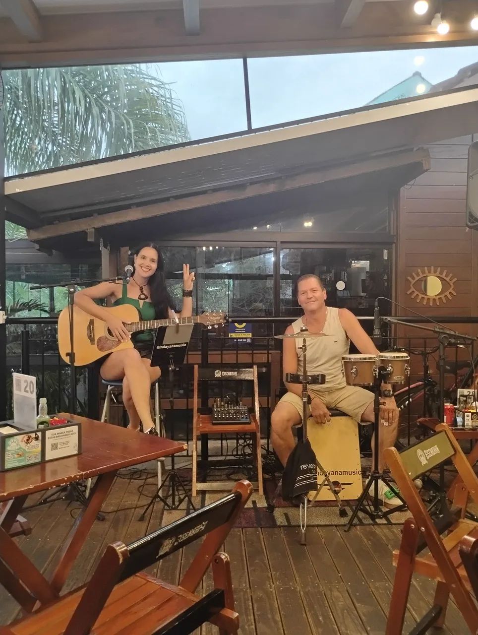 Música ao vivo Indayana & Reverb Duo  - Foto 5