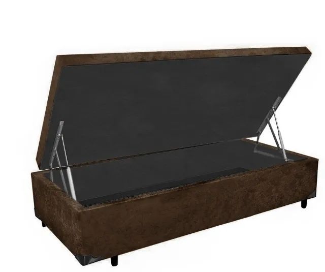 Cama Box Baú Max Solteiro 88x188x41 - Foto 3