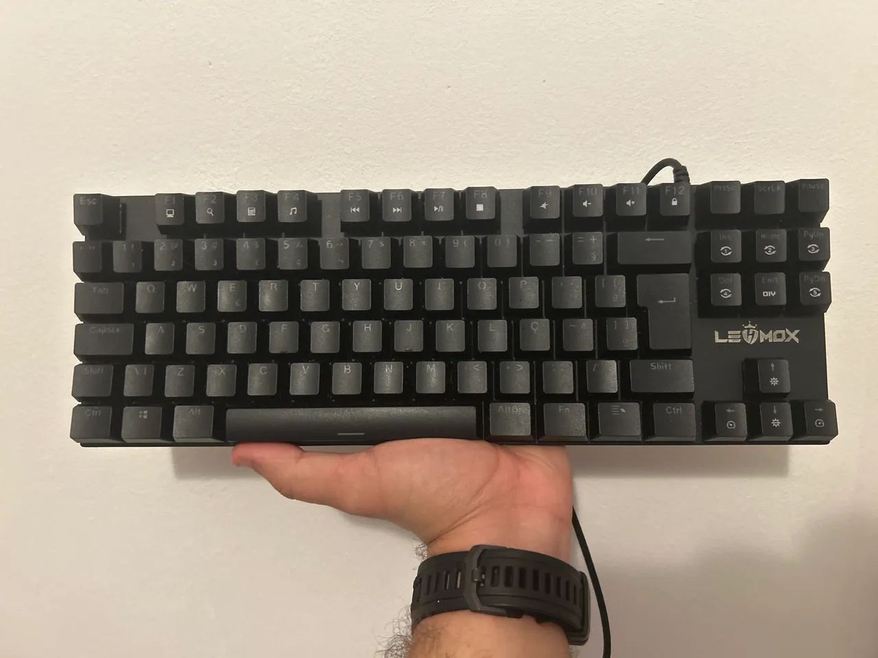 Teclado mecânico vermelho - Foto 2