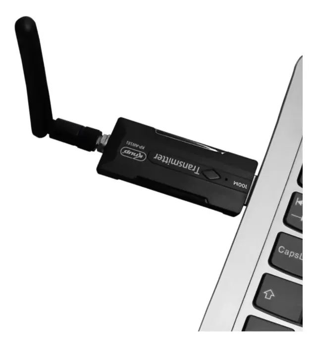 Transmissor E Receptor 100m Wifi Extensão Hdmi Sem Fio Cor Preto - Foto 4