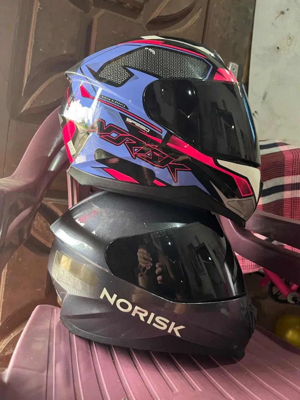 Par de Capacetes Norisk - Foto 5