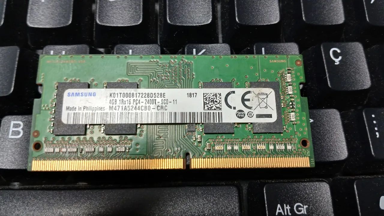 Memória para notebook DDR4- 4Gb Funcionando - Foto 2
