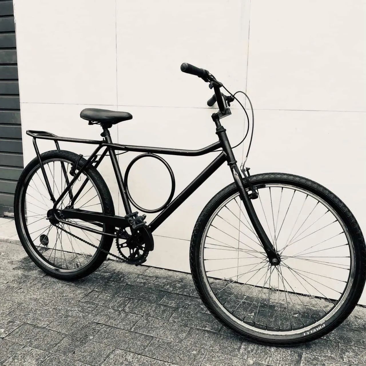 Bicicleta barra forte revisada com nota 