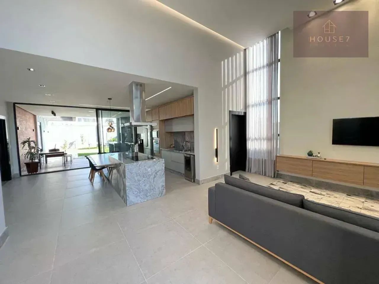 Casa linear 3 suítes no condomínio Alphaville Jacuhy - Foto 4