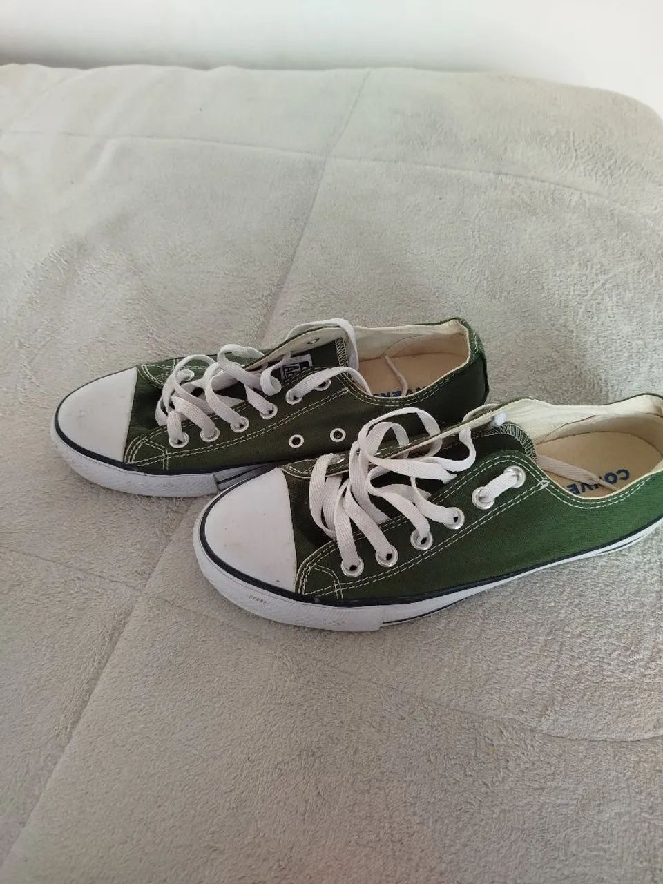 Tênis all star converse verde 40 - Foto 3