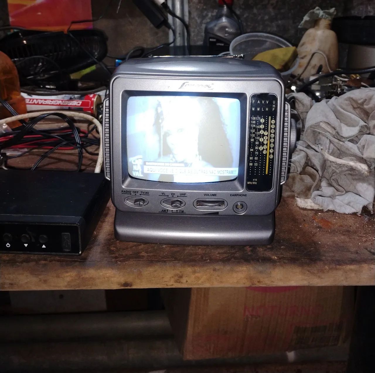 Mini Tv antiga 5 polegadas  - Foto 5