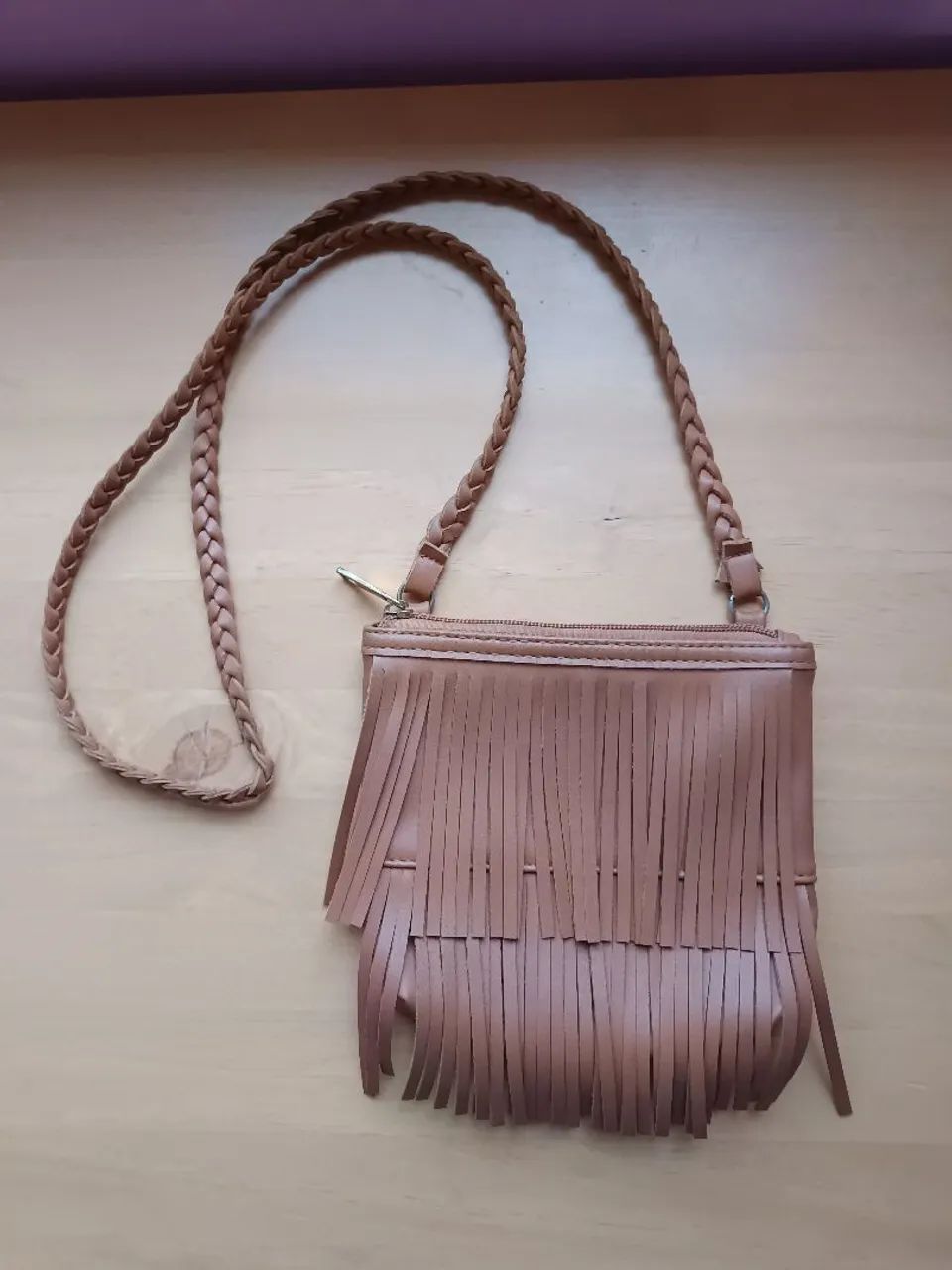 Bolsa de Couro Castanho