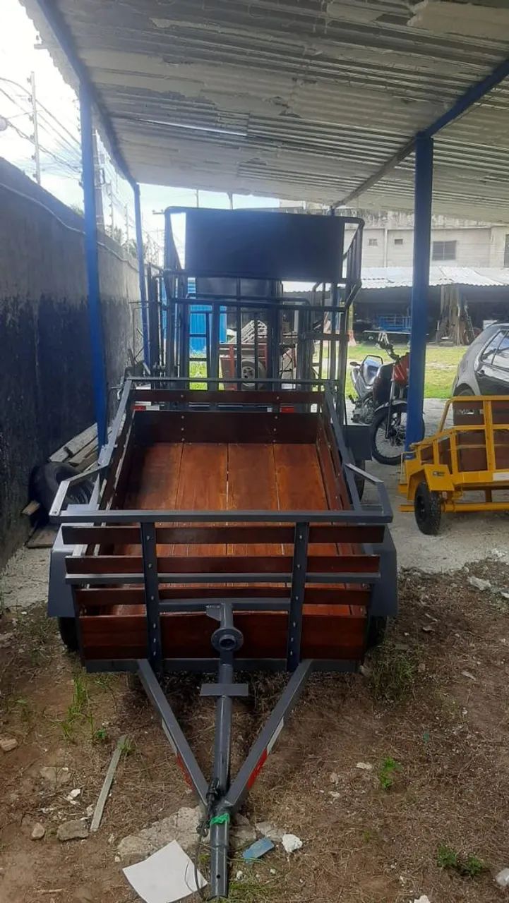 Reboque carrocinha fazendinha