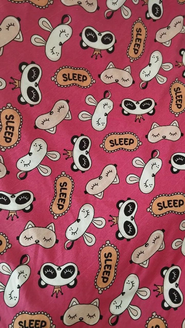 Saldo de retalhos de malha, moletom estampados  - Foto 3