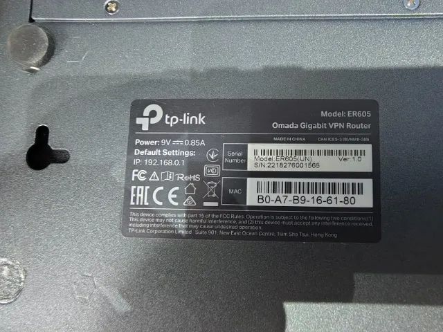 ROTEADOR LOAD BALANCE TP-LINK OMADA GIGABIT - ER 605 - Foto 5