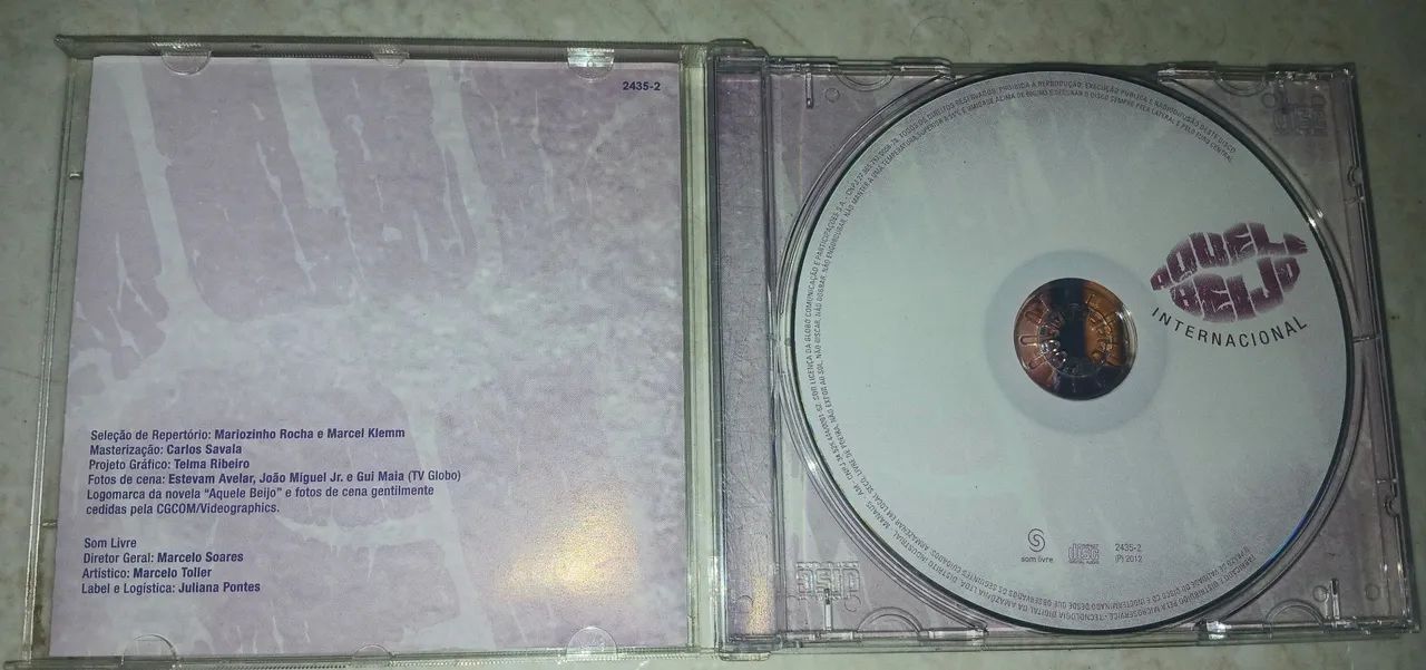 Cd Aquele Beijo Internacional 2012 Raro - Foto 2