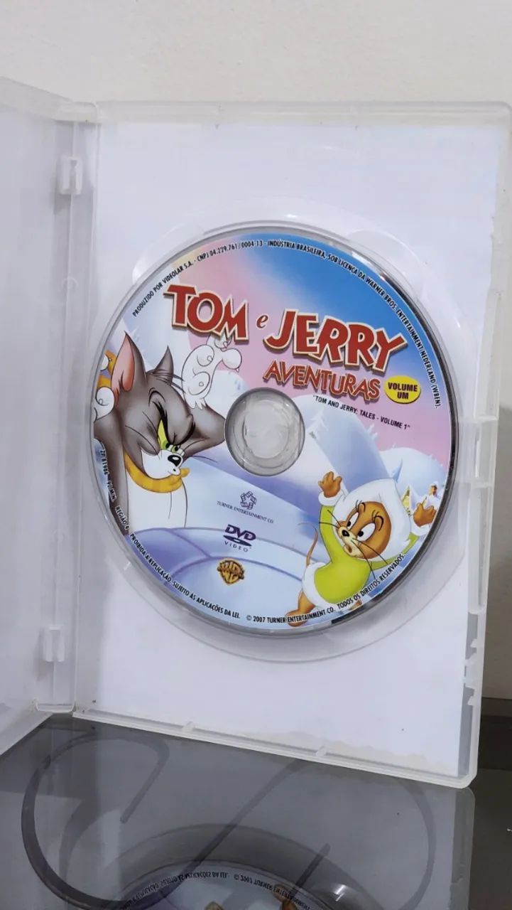 DVD - Tom e Jerry Aventuras - Volume Um - CDs, DVDs etc - Santa