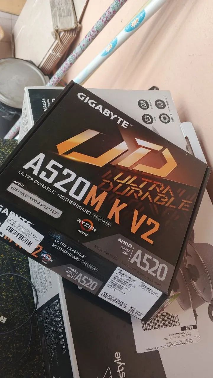 Placa mãe a520m Kv2 
