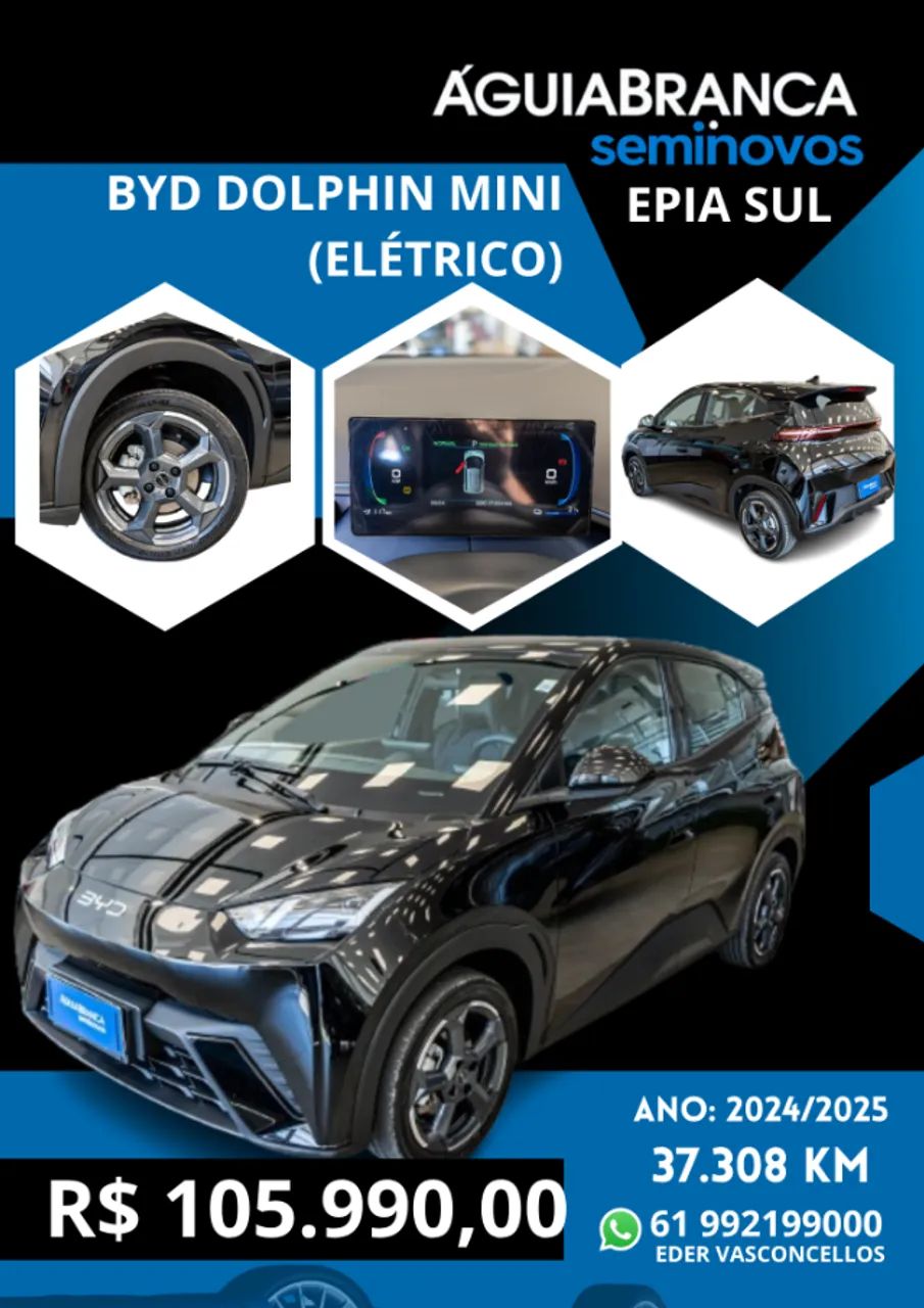 BYD Dolphin Dolphin Mini (Elétrico) 2025