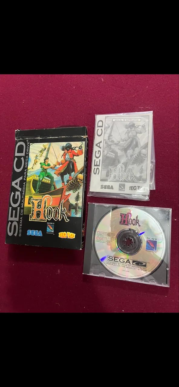 Hook sega cd - Jogos de Vídeo Game - Carlos Guinle, Teresópolis