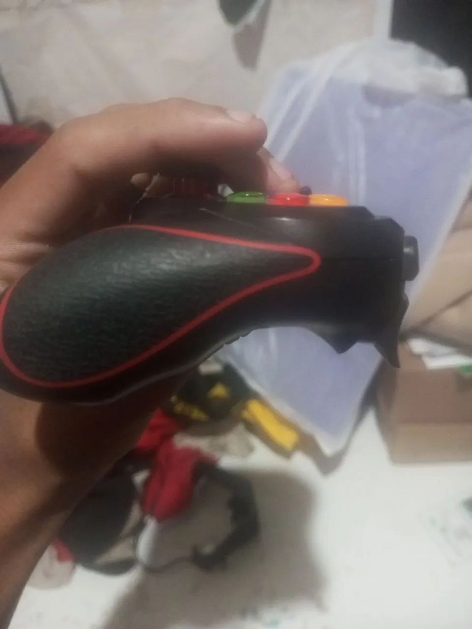Gamepad Bluetooth X3 Controle Celular PS2 COD GTA - Perfeito - Foto 4