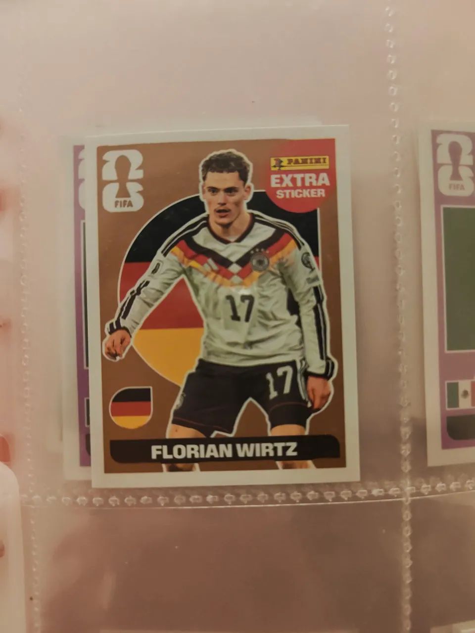 Figurinhas legend extra copa 2026 Panini florian wirtz bronze