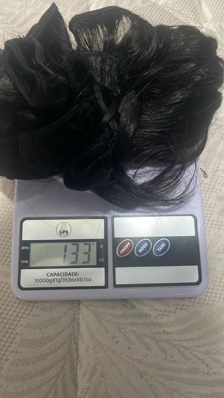 Cabelo indiano já telado barato - usado