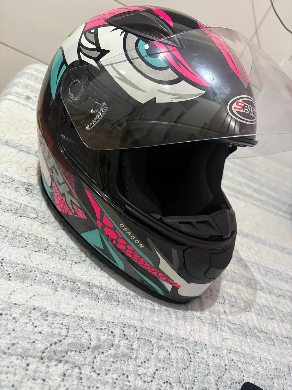 Capacete Spark 100 reais