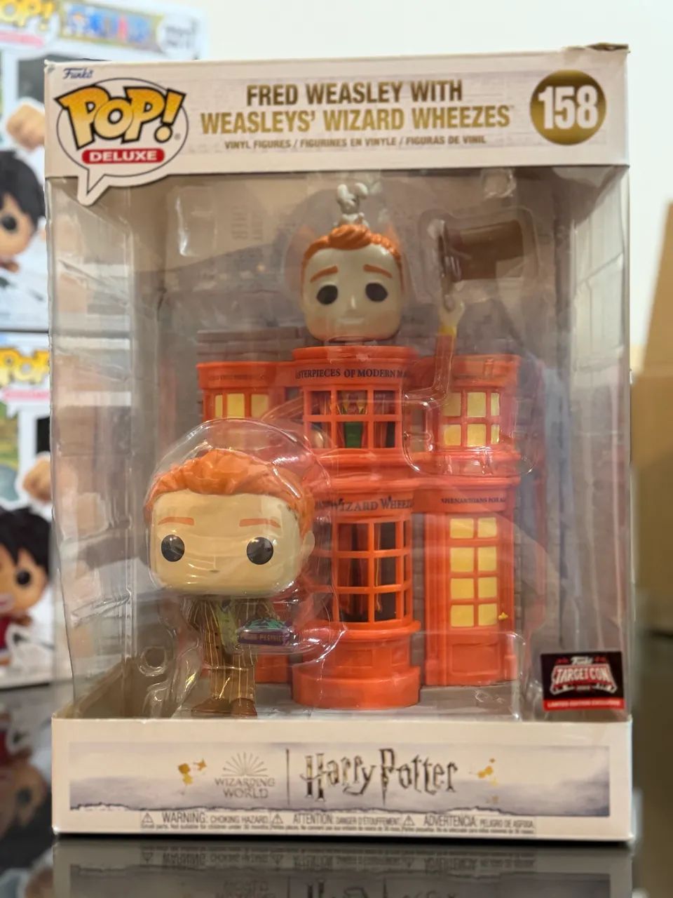 Funko Pop Fred Weasley With Weasley's Wizard Wheezes - Foto 4