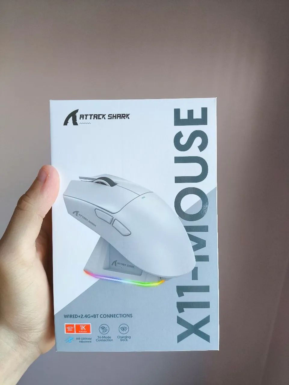 Mouse Gamer Attack Shark X11  - Foto 2