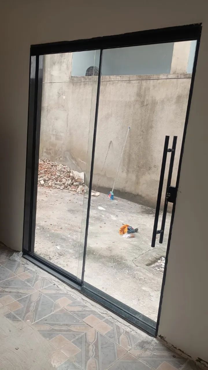 portas de vidro instalaçao  - Foto 3