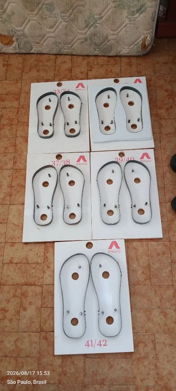 Máquina Fabricação Chinelos Rimaq estado Zero - Foto 5