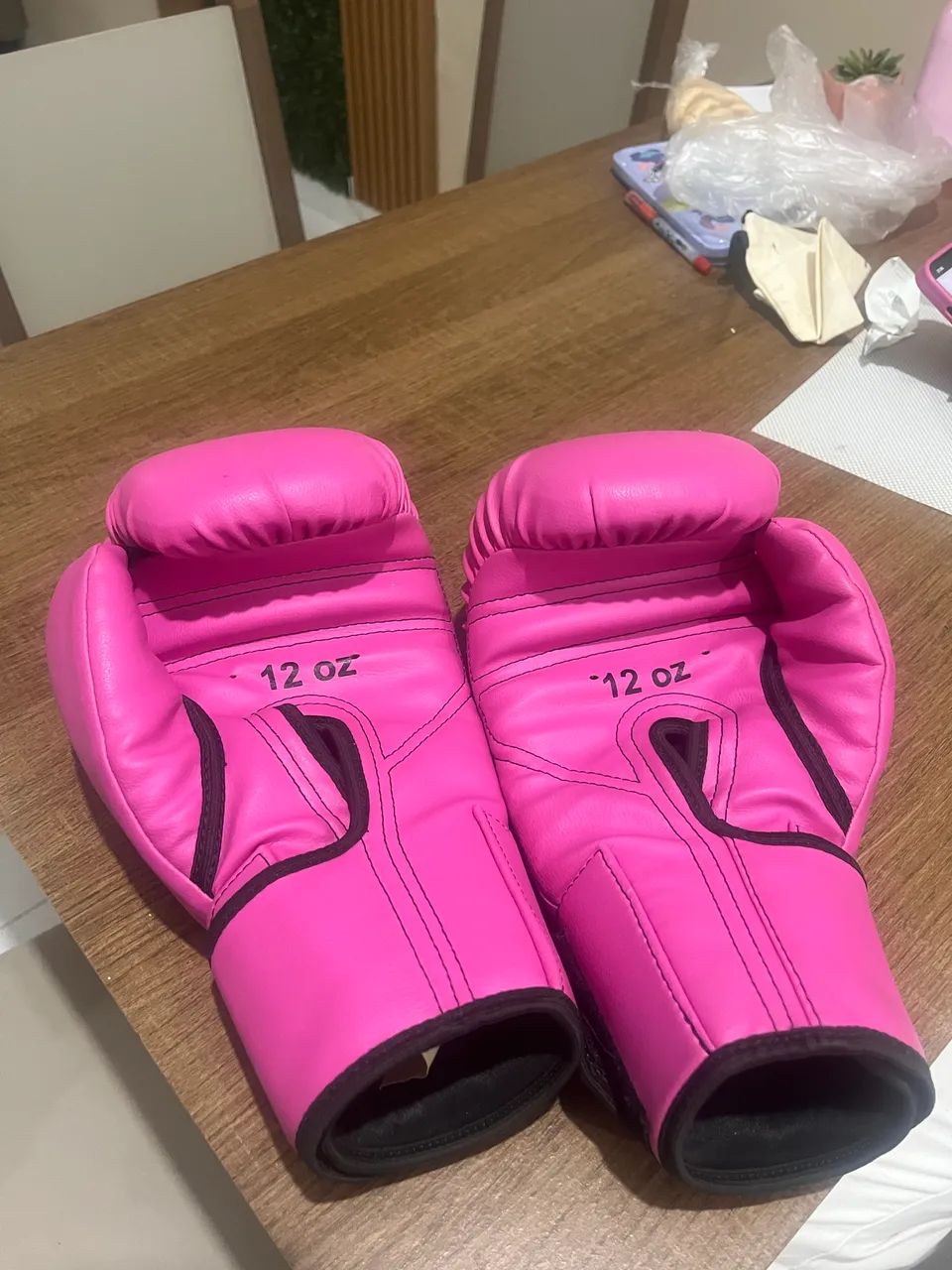 luva de boxe ou muay thai 12oz - Foto 2