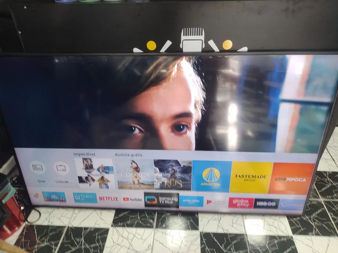 Vendo Smartv Samsung 70 polegadas 4k top de linha em estado de nova conforme fotos  - Foto 5