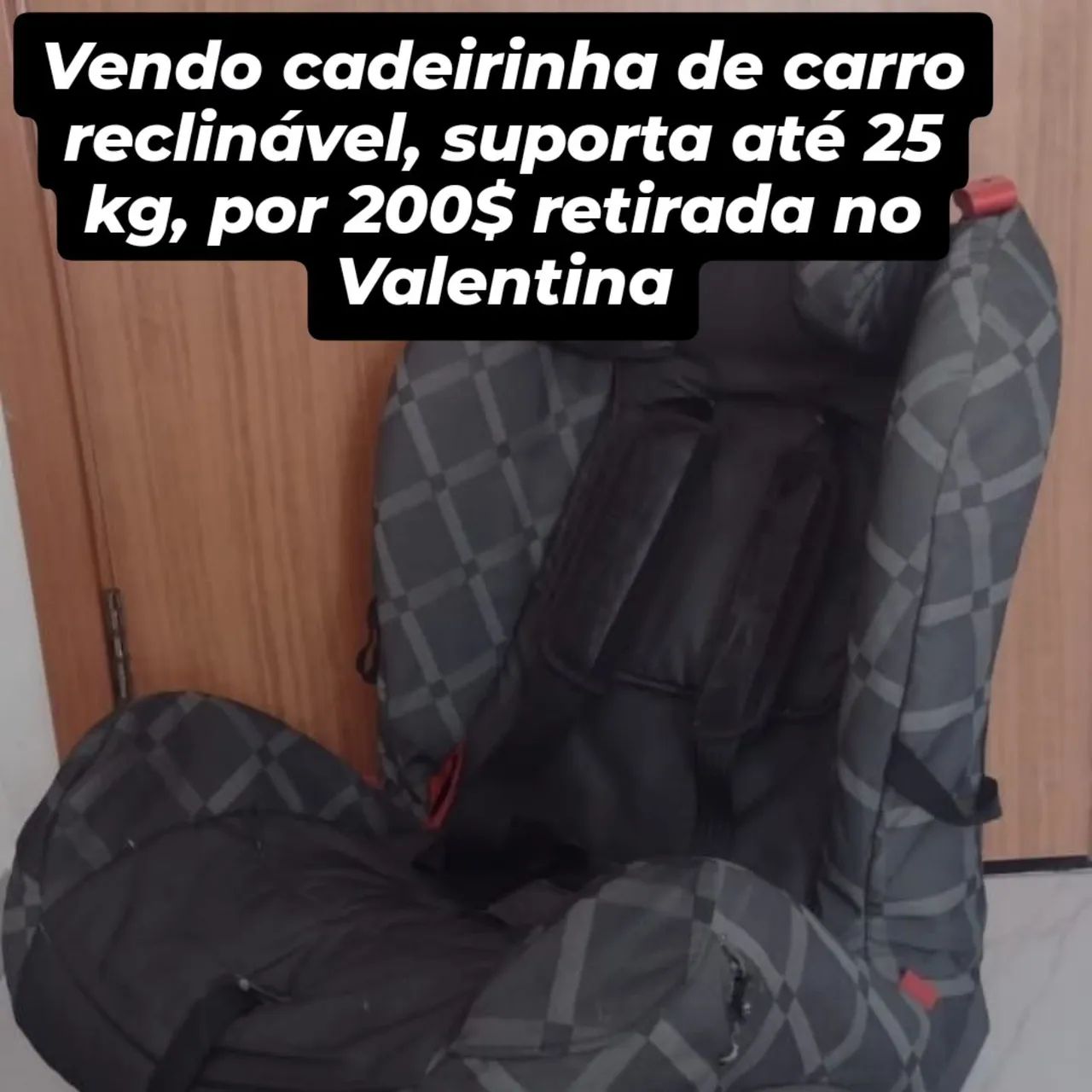Cadeirinha de carro Burigotto semi nova - Foto 3