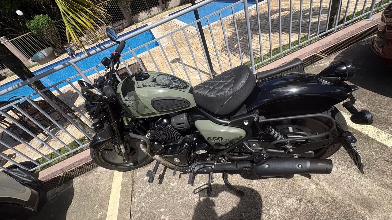 Shotgun 650 customizada  - Foto 5