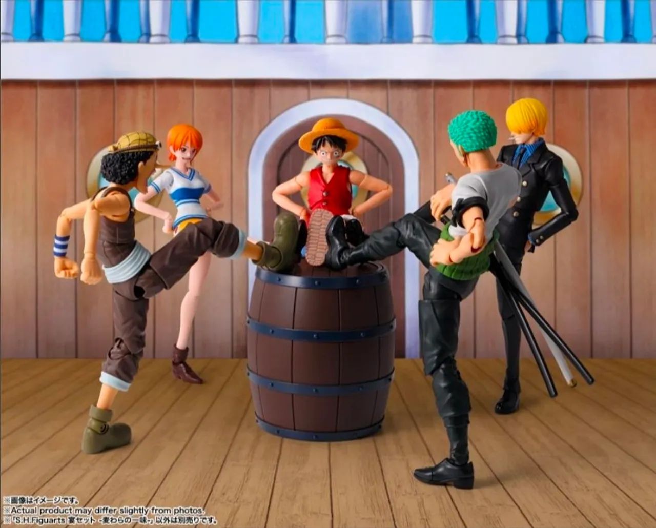 One Piece Sh Figuarts Kit Party Set  - Foto 4