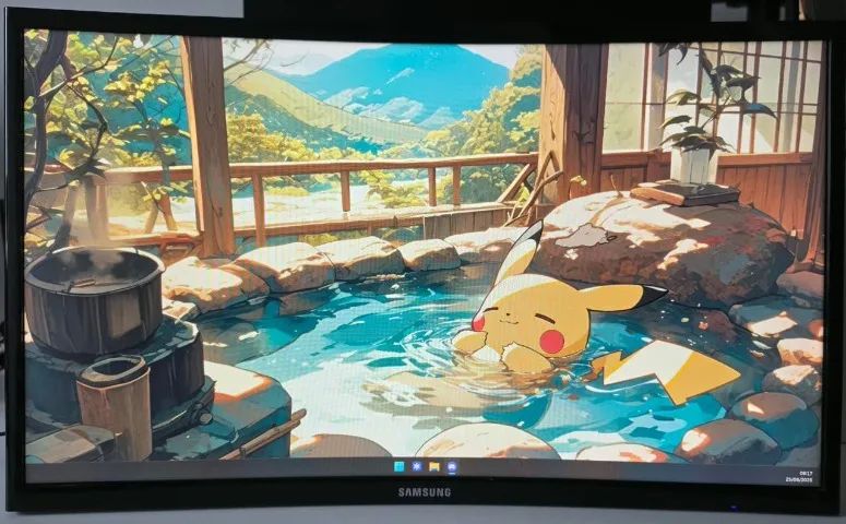 Monitor Samsung Curvo Full HD 24" C24F390FH