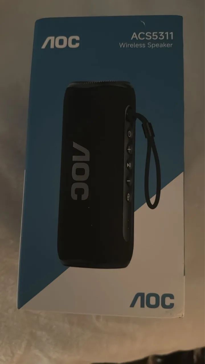 Caixa de Som Bluetooth Portátil AOC - Foto 2