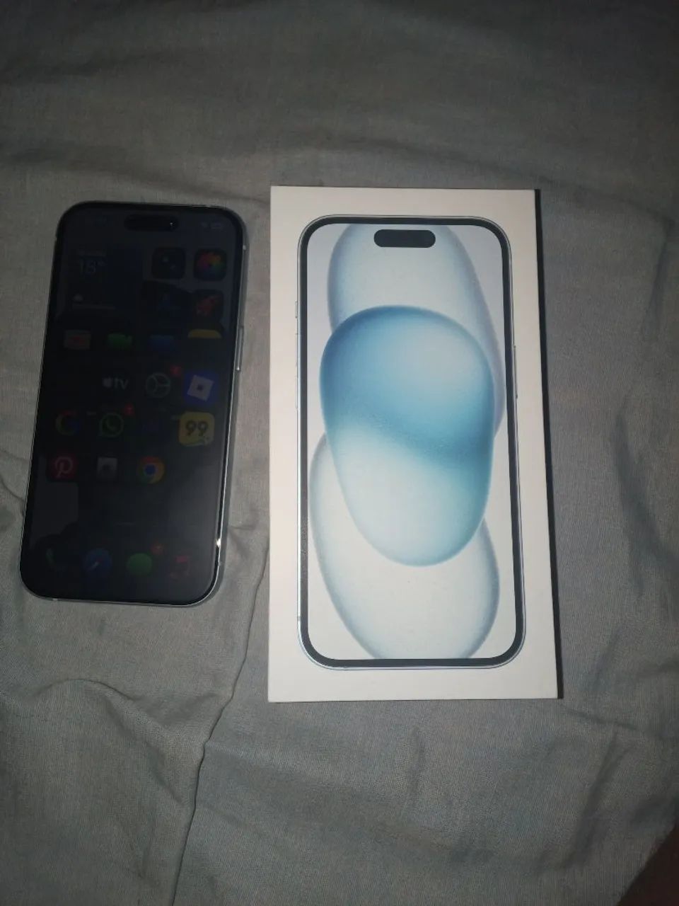 iPhone 15 de 128 gb novo com uso de 1 dia - Foto 3