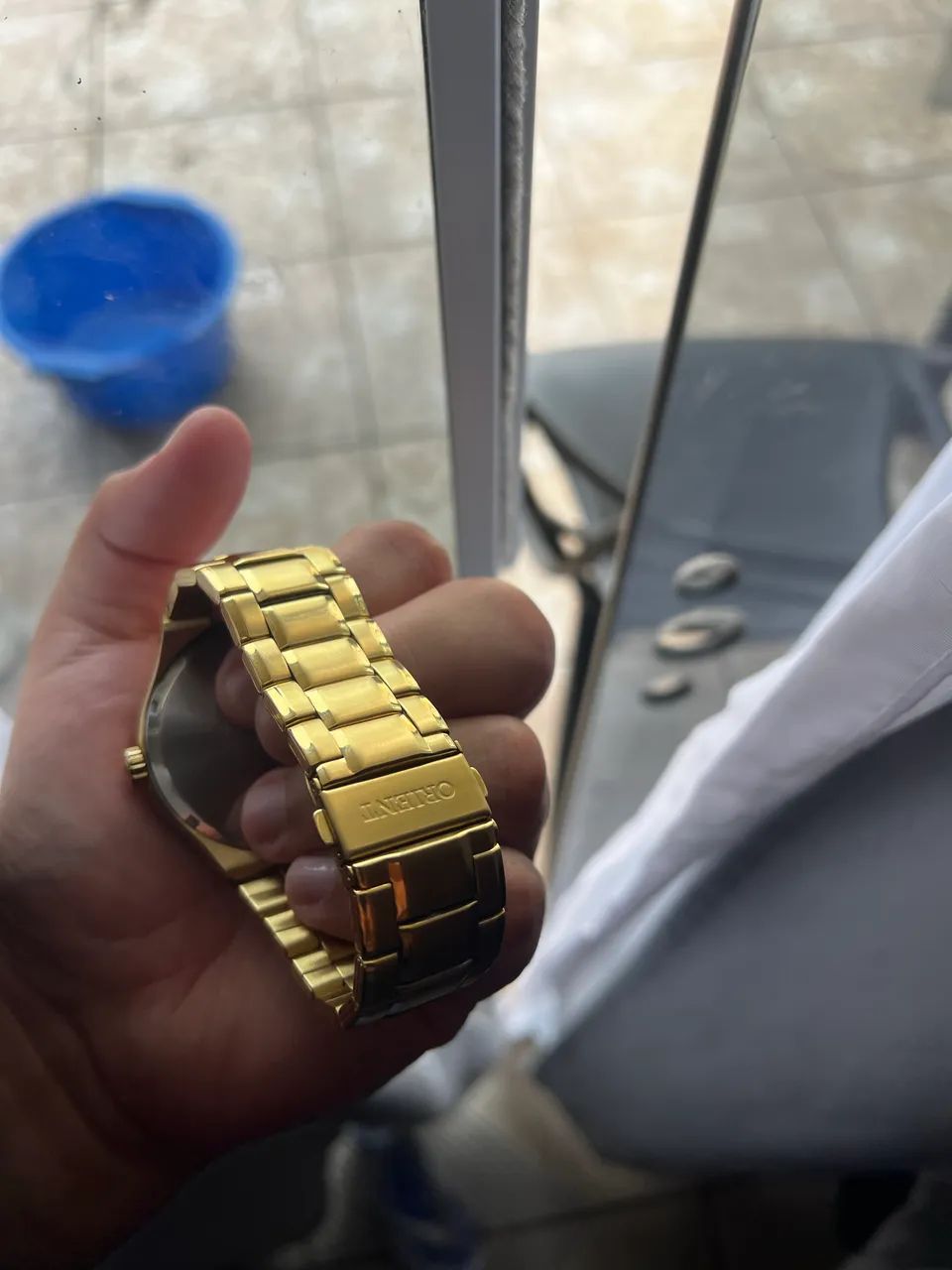 Relógio dourado  - Foto 4