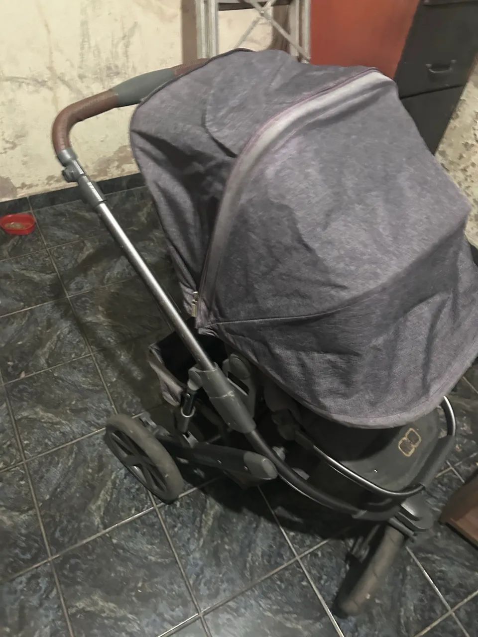 Carrinho ABC design Salsa 3 com moisés e bebê conforto - Foto 2