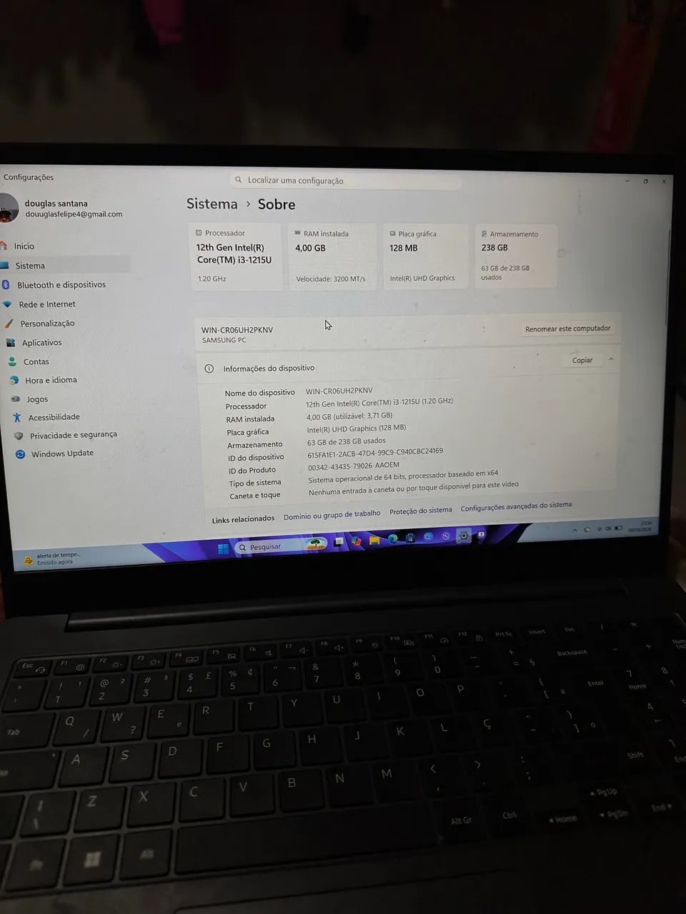 Notebook Samsung book - Foto 5