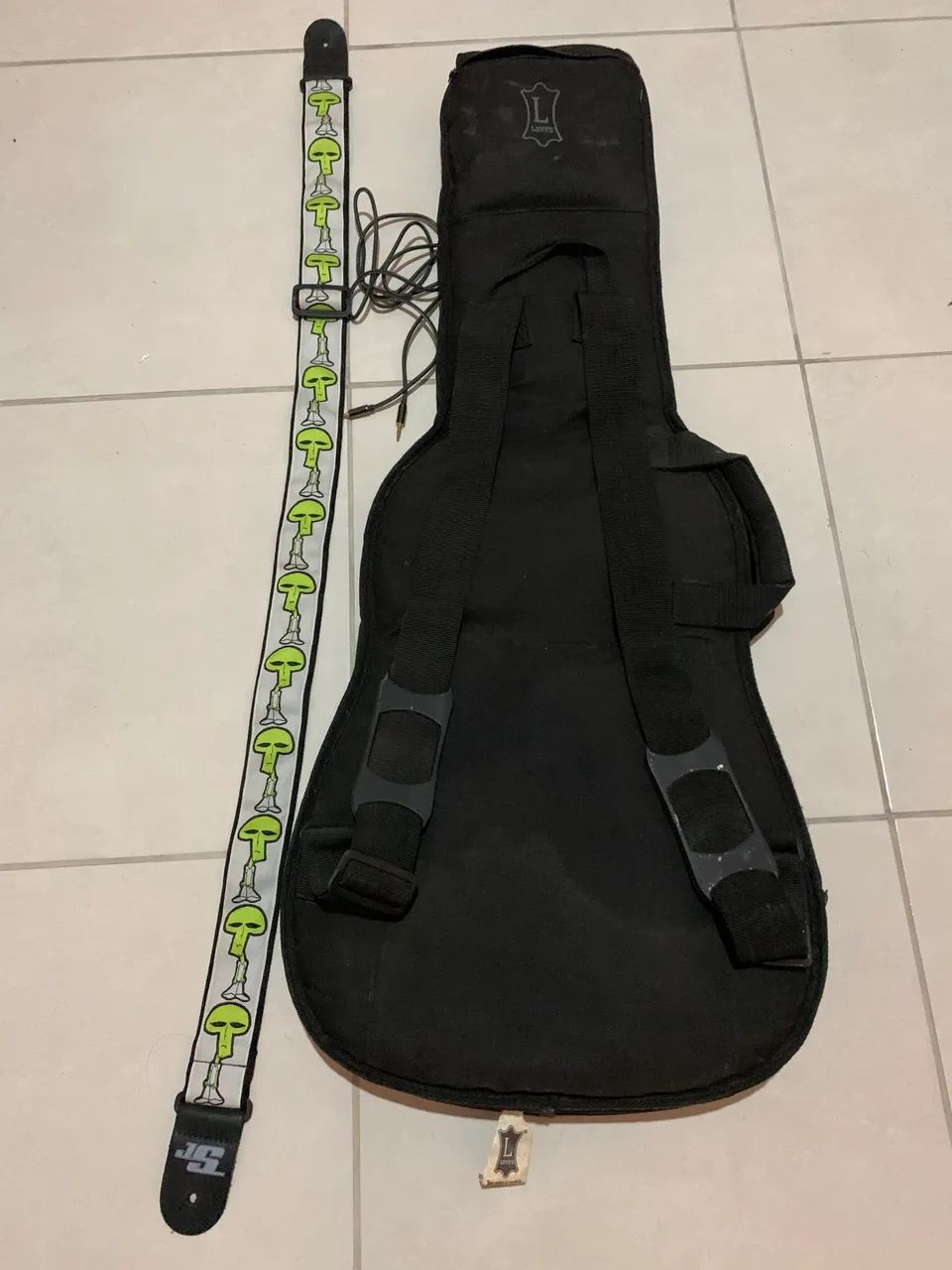 Capa guitarra premium excelente estofado! 