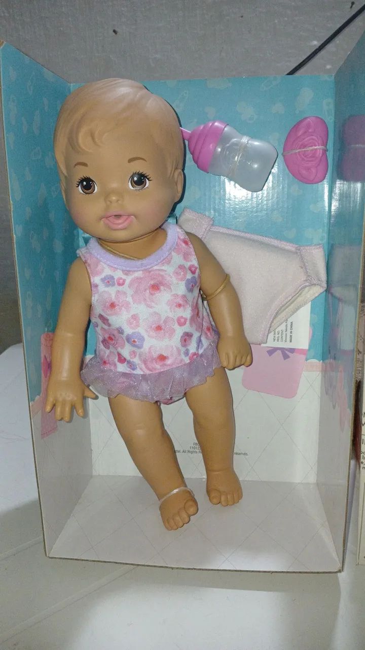 Boneca hora do xixi mattel original acompanha acessórios 