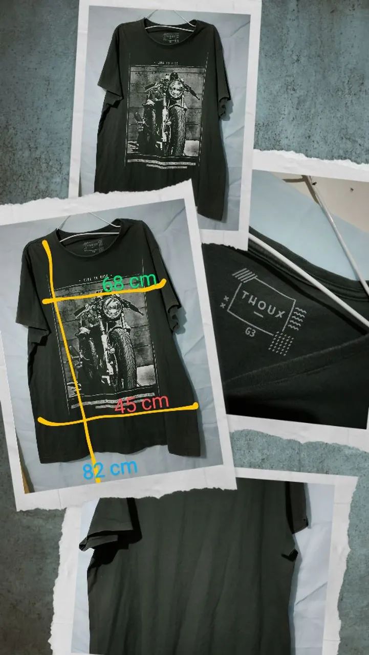 Camiseta de malha G3 marca Thoux - Foto 4