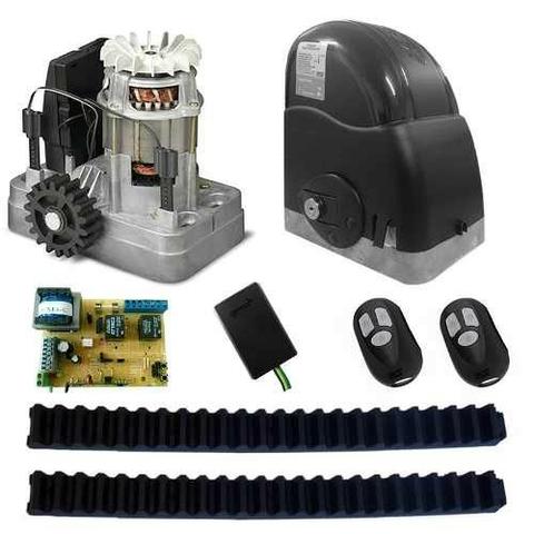 Kit Motor Para Portão Eletrônico Deslizante Sld 1/4 RCG 400 kls e um ano de garantia