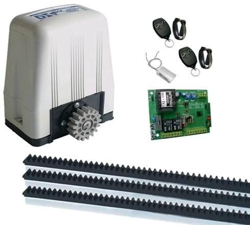 Kit Motor Deslizante Rossi Dz4 Sk Para Portão pesado até 800 Kilos e um ano de garantia