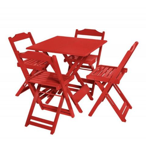 Conjunto mesas e cadeiras dobraveis e bistro para bares e restaurantes - Fabricamos - Foto 3
