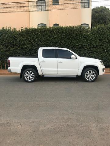 Amarok Highline CD 2.0 16v tdi 4X4 aut.- ano 2018 -único dono - Foto 4