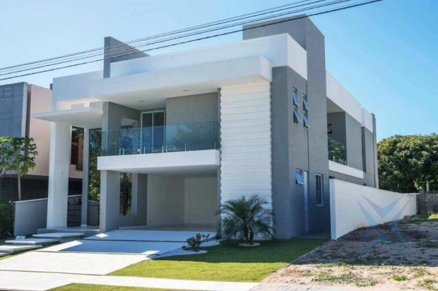 Casa com 5 dormitórios à venda,alphaville fortaleza, 450 m² por r$ 2.280.000 - condomínio - Foto 9