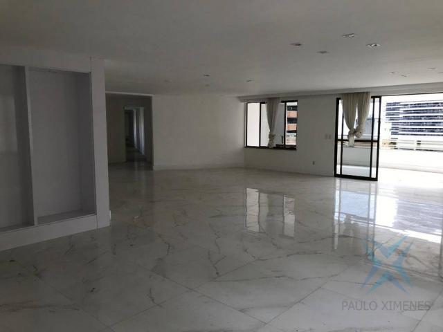 Apartamento com 4 dormitórios à venda, 357 m² por r$ 2.680.000,00 - meireles - fortaleza/c - Foto 4