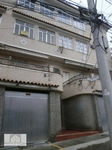 Apartamento com 2 dormitórios para alugar, 75 m² por r$ 1.000/mês - grajaú - rio de janeir
